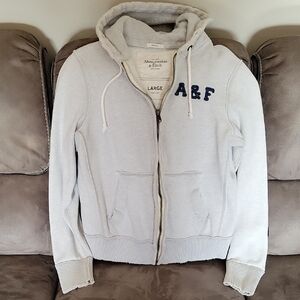 Abercrombie & Fitch Gray Hoodie